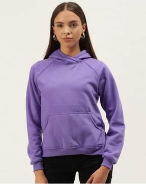 hooded sweatshirt with kangaroo pocket