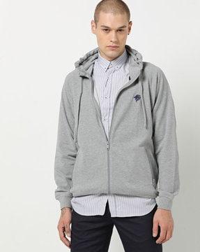 hoodie with insert zipped pockets