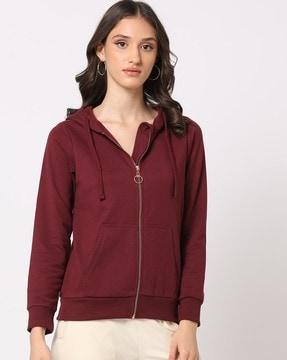 hoodie with split kangaroo pockets