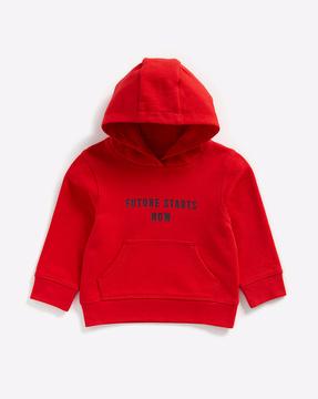 hoodie with typography