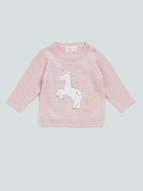 hop-baby-by-westside-light-pink-embroidered-unicorn-sweater