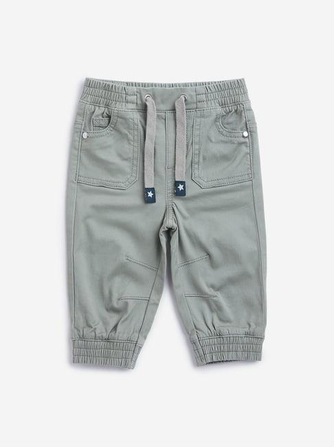 hop baby by westside sage solid joggers