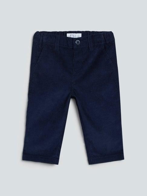 hop baby by westside navy corduroy trousers