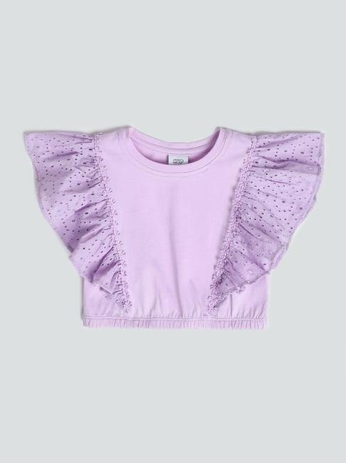 hop kids by westside lilac blouse