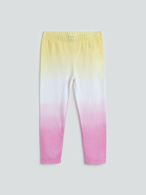 hop kids by westside multicolour ombre leggings