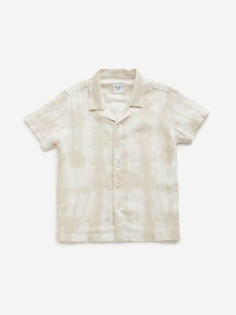 hop kids by westside off-white abstract shirt