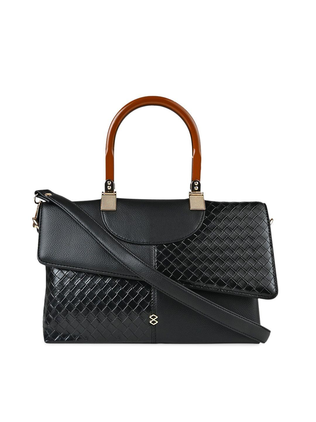 horra structured sling bag with quilted