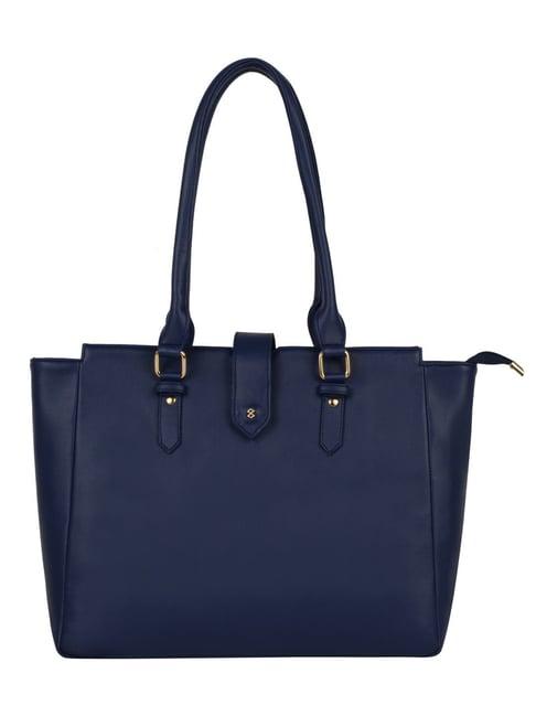 horra blue medium tote bag