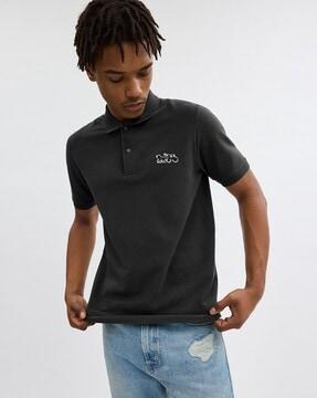 horse & carriage classic relaxed fit polo t-shirt