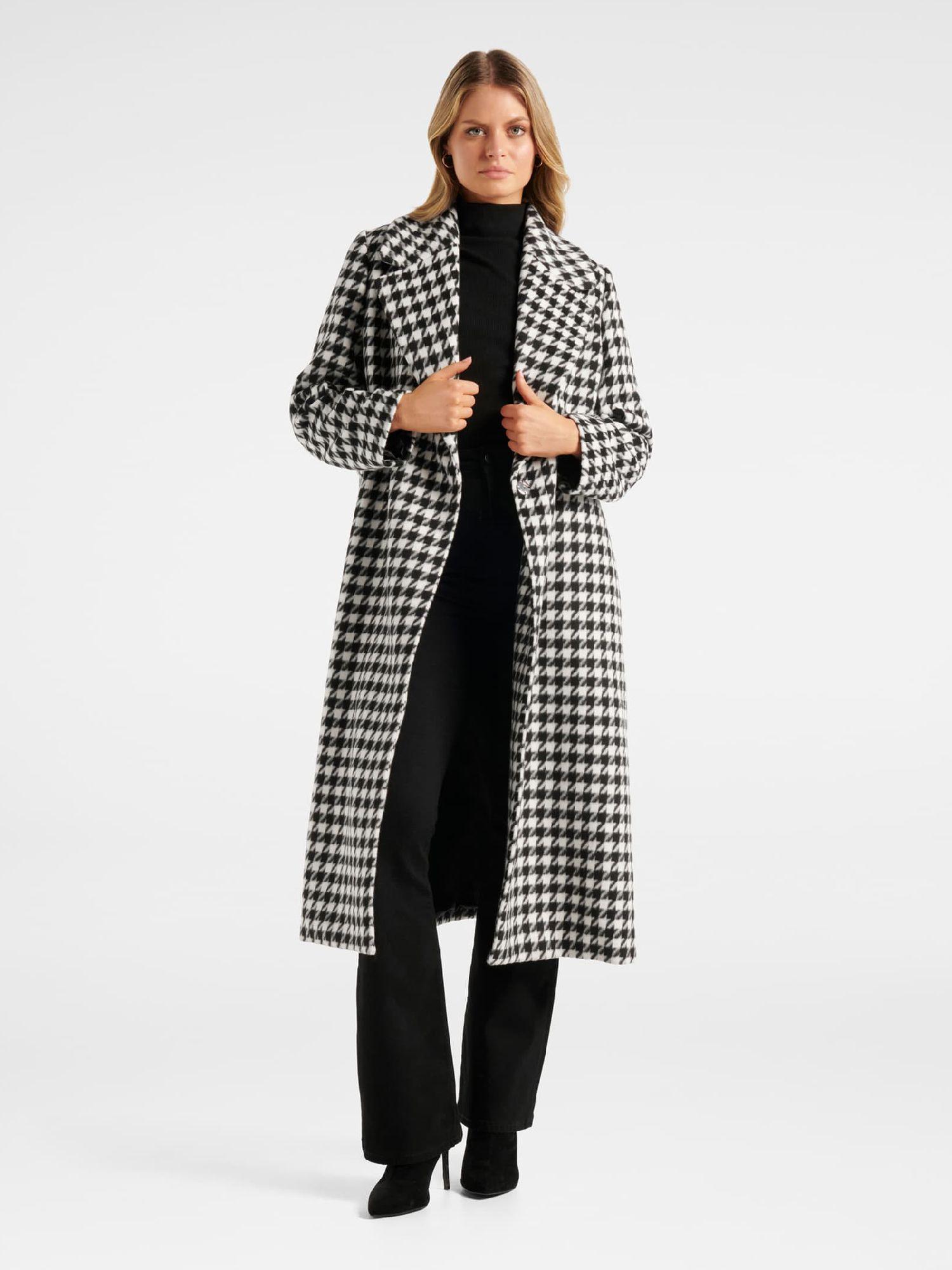 houndstooth jasmine houndstooth coat (set of 2)