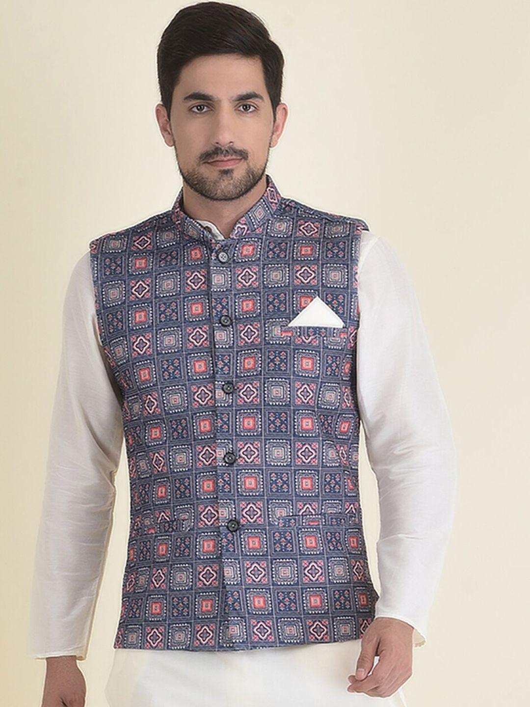 house-of-deyann-men-printed-nehru-jacket