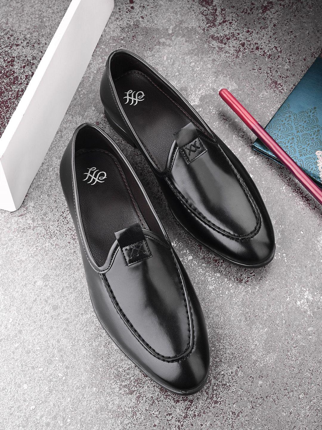 house of pataudi men formal slip-on shoes
