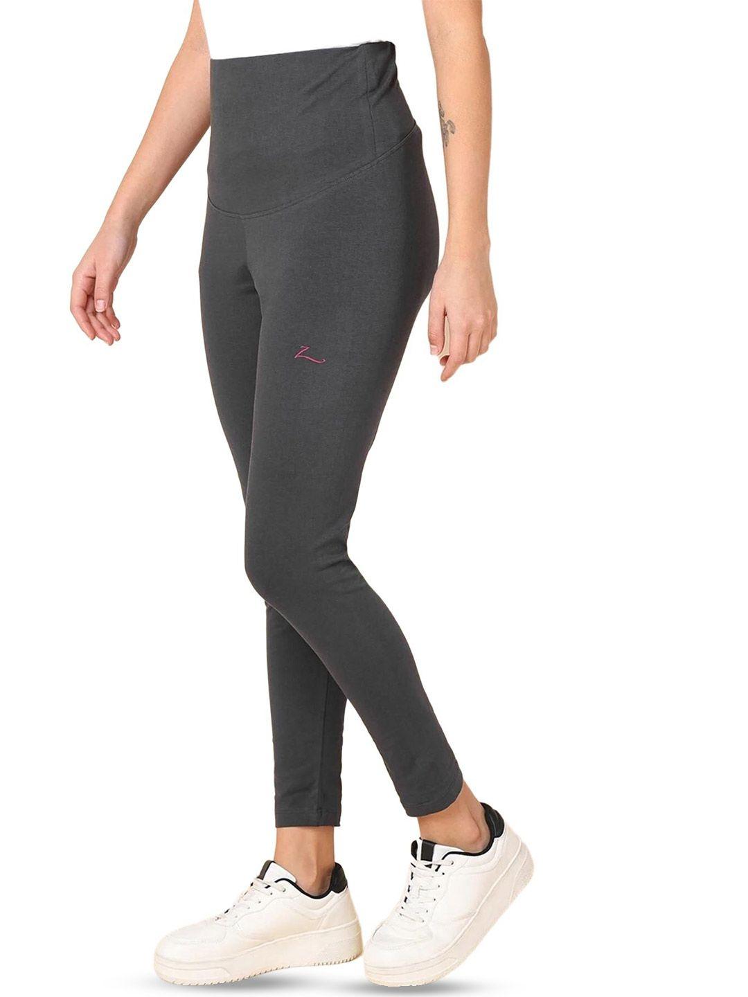 house of zelena ankle-length cotton maternity yoga tights