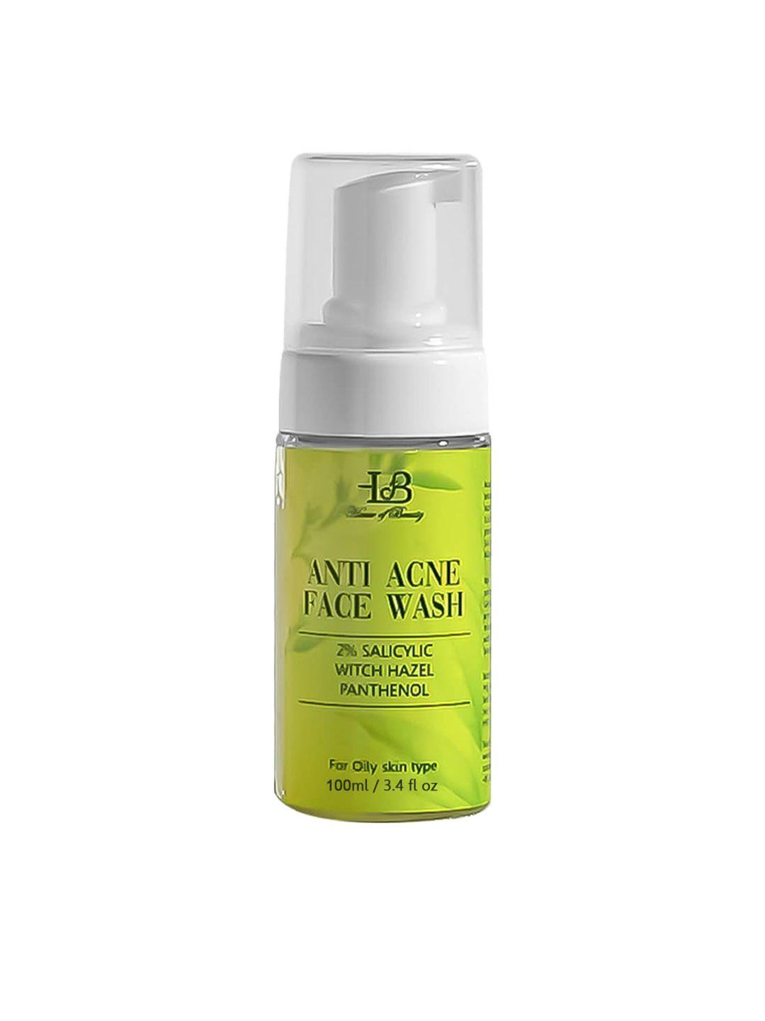 house of beauty anti acne foam face wash - 100ml