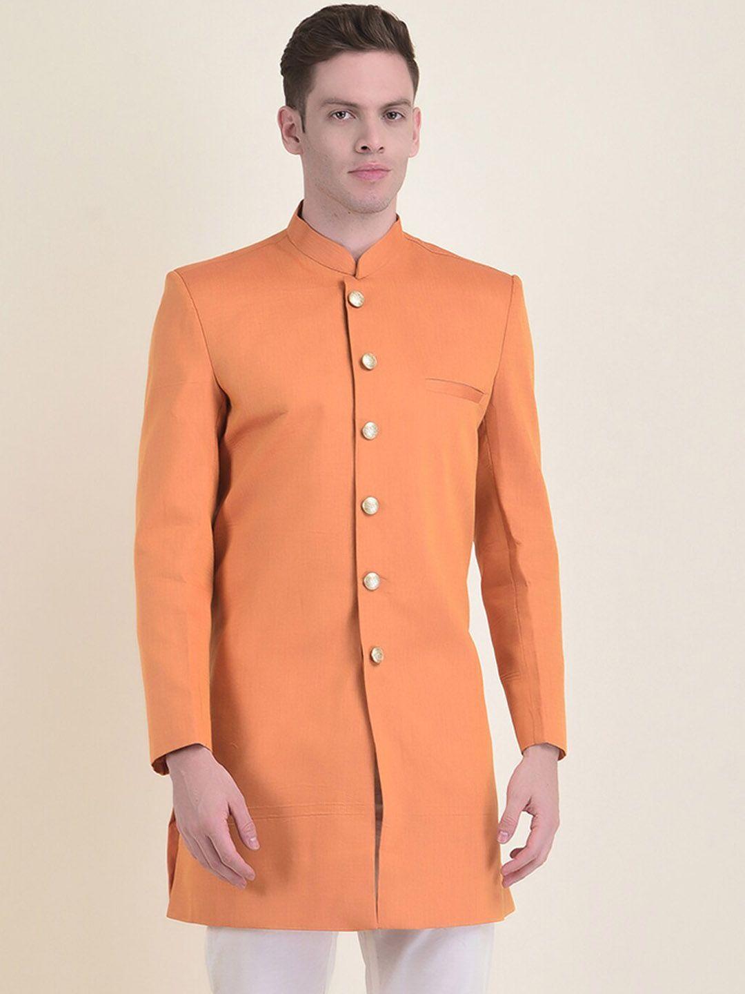 house of deyann cotton sherwani with trouser set