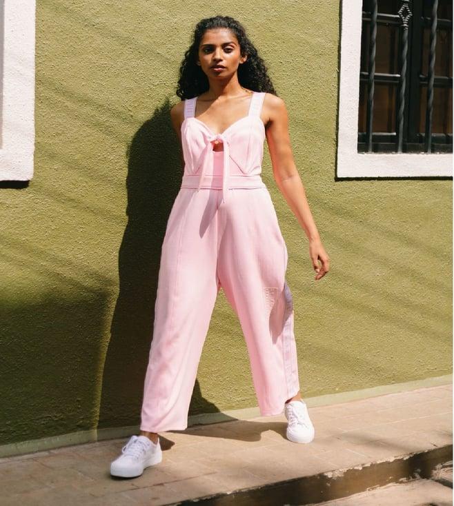 house of fett pink mediterranean escape jumpsuit