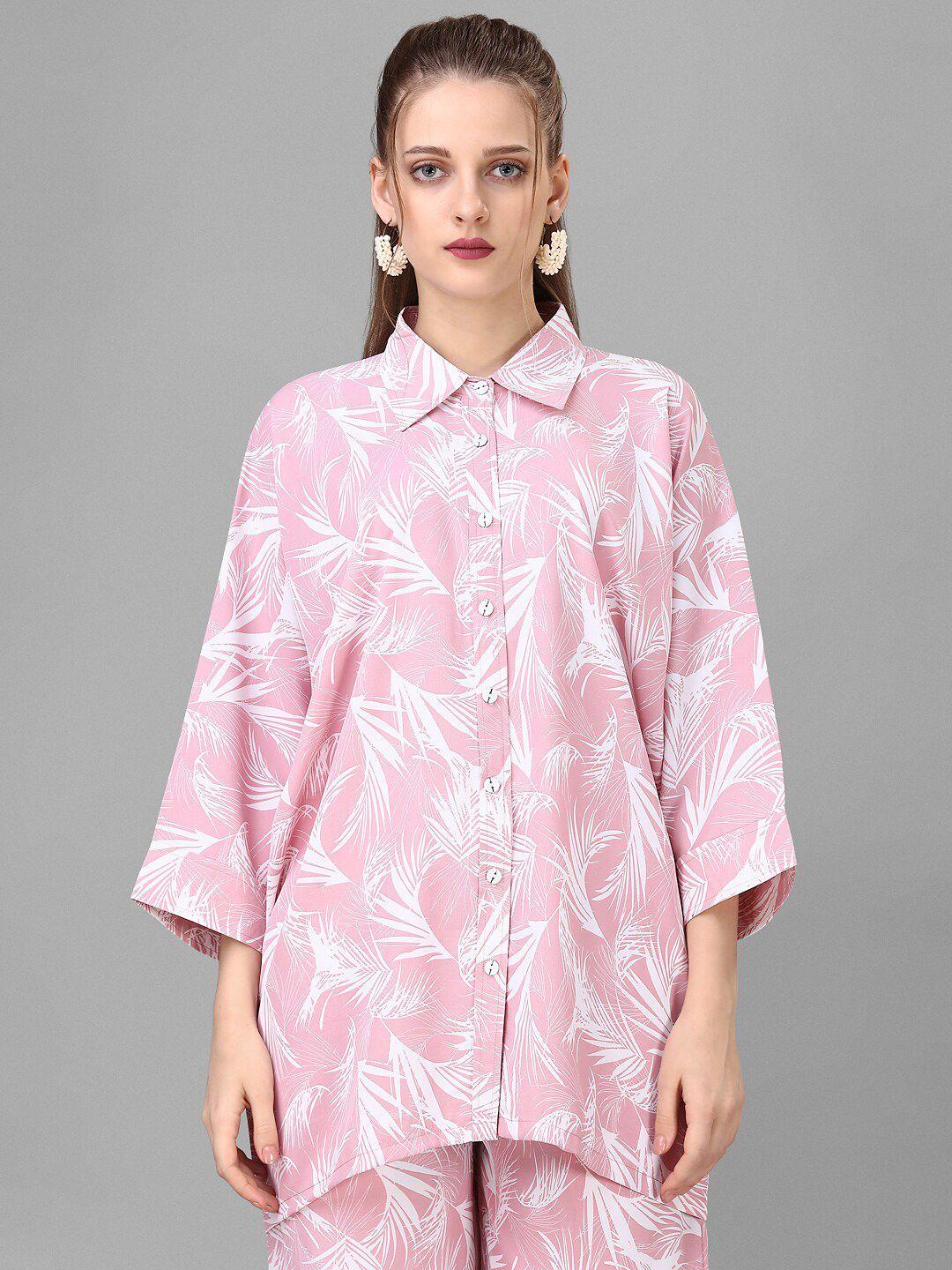 house of mira printed shirt with trousers co-ords
