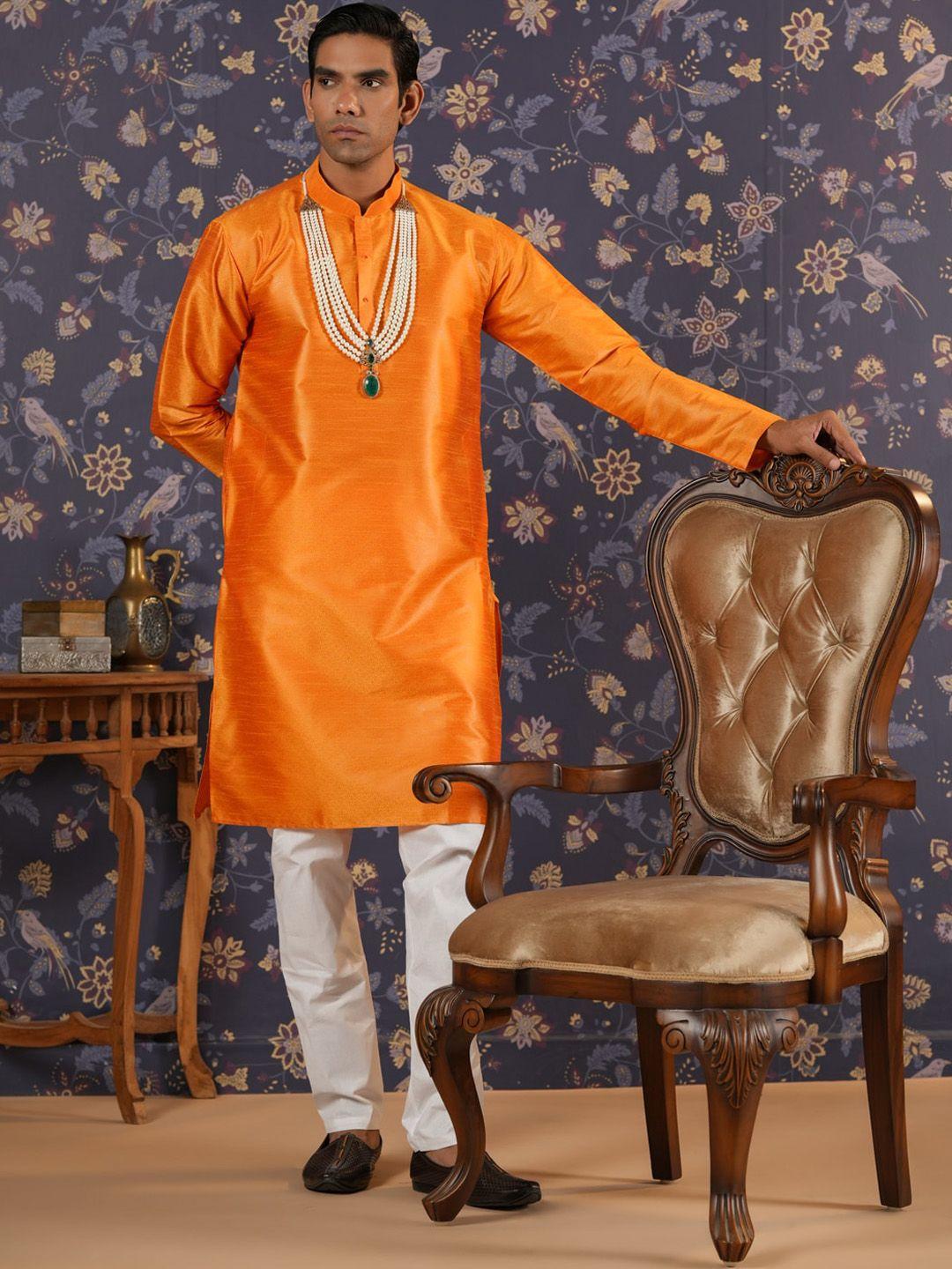 house of pataudi a-line kurta with trouser