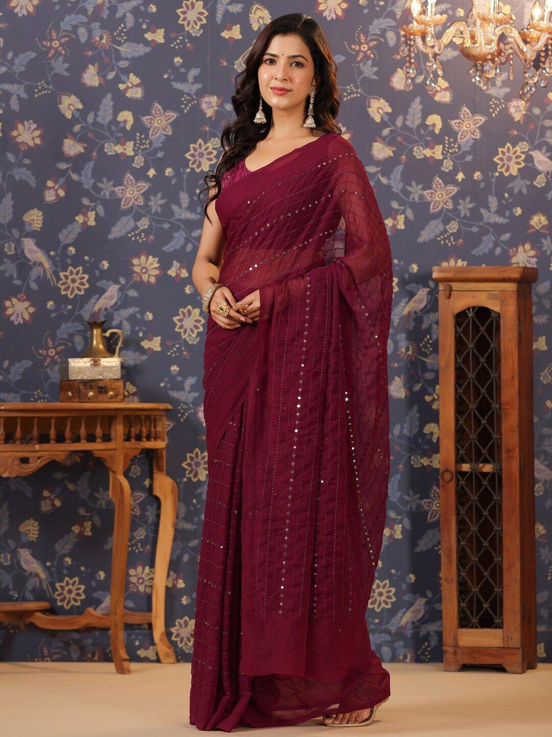 house of pataudi embellished sarees