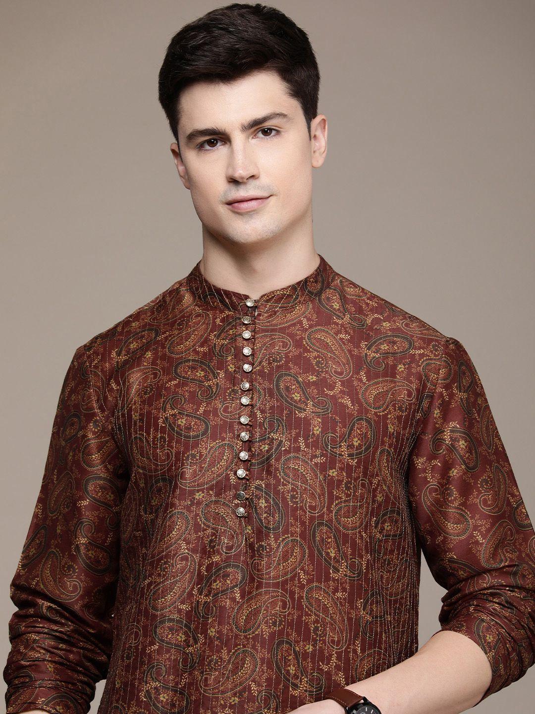 house of pataudi ethnic motifs printed rozana kurta