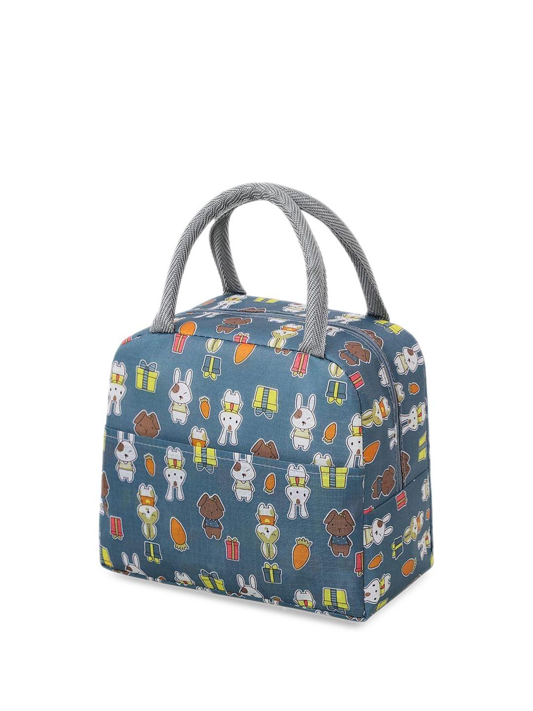 house of quirk printed insulated reusable lunch bag