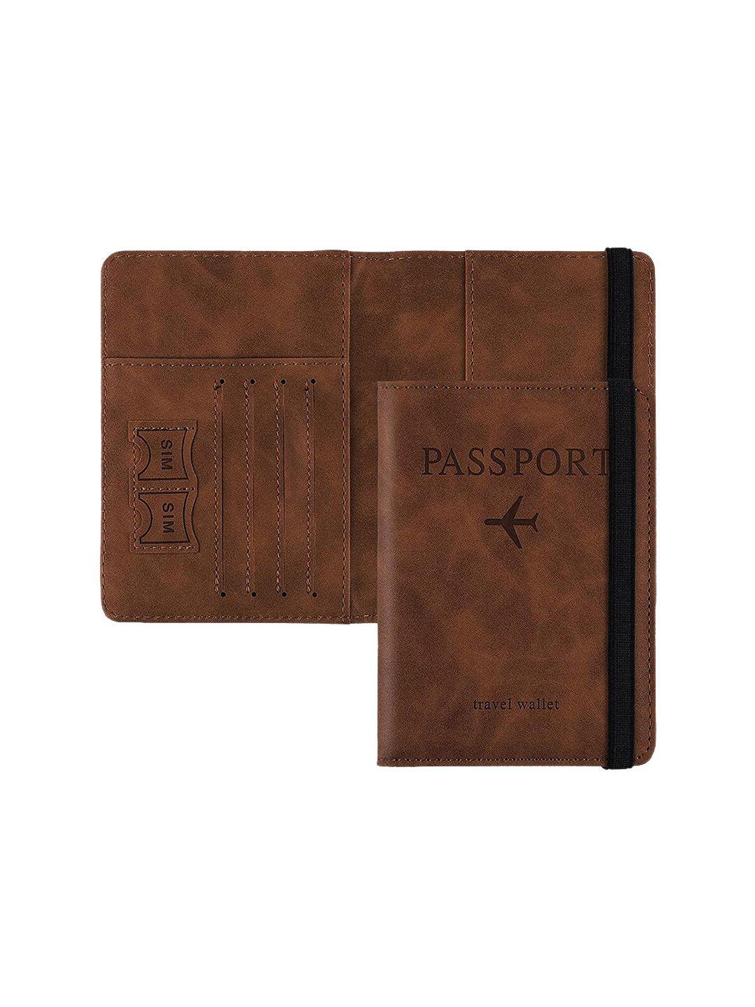 house of quirk textured passport holder