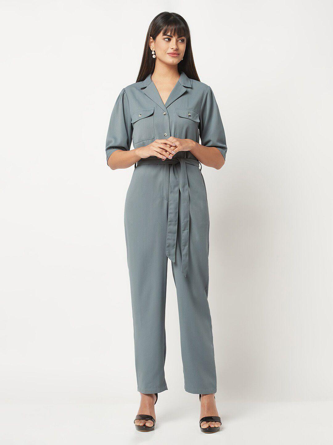 house of s short sleeved basic jumpsuit