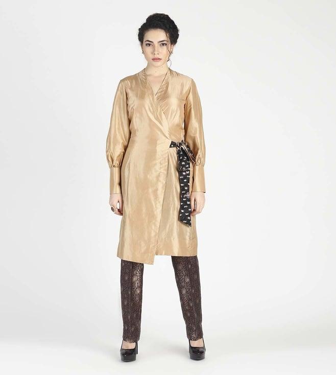 house of three kalgi pret golden tunic