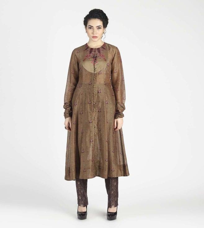 house of three kalgi pret olive tunic