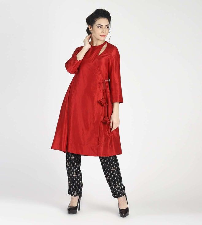 house of three kalgi pret red tunic