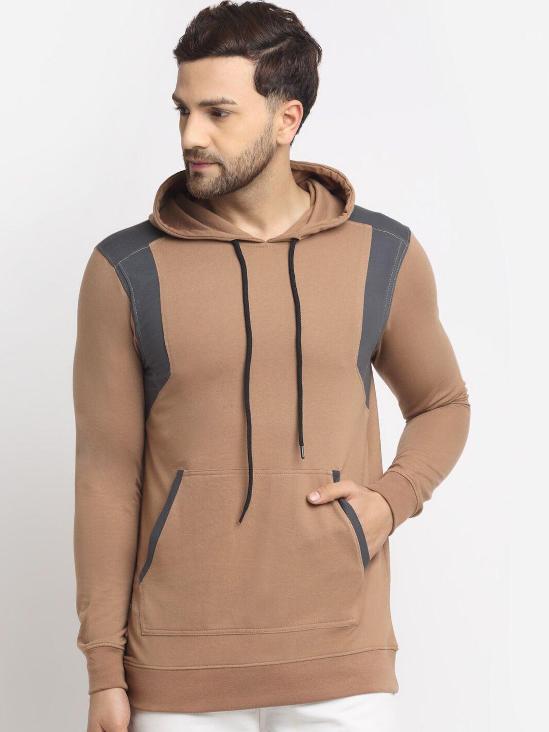 house of vedas hooded long sleeves fleece pullover