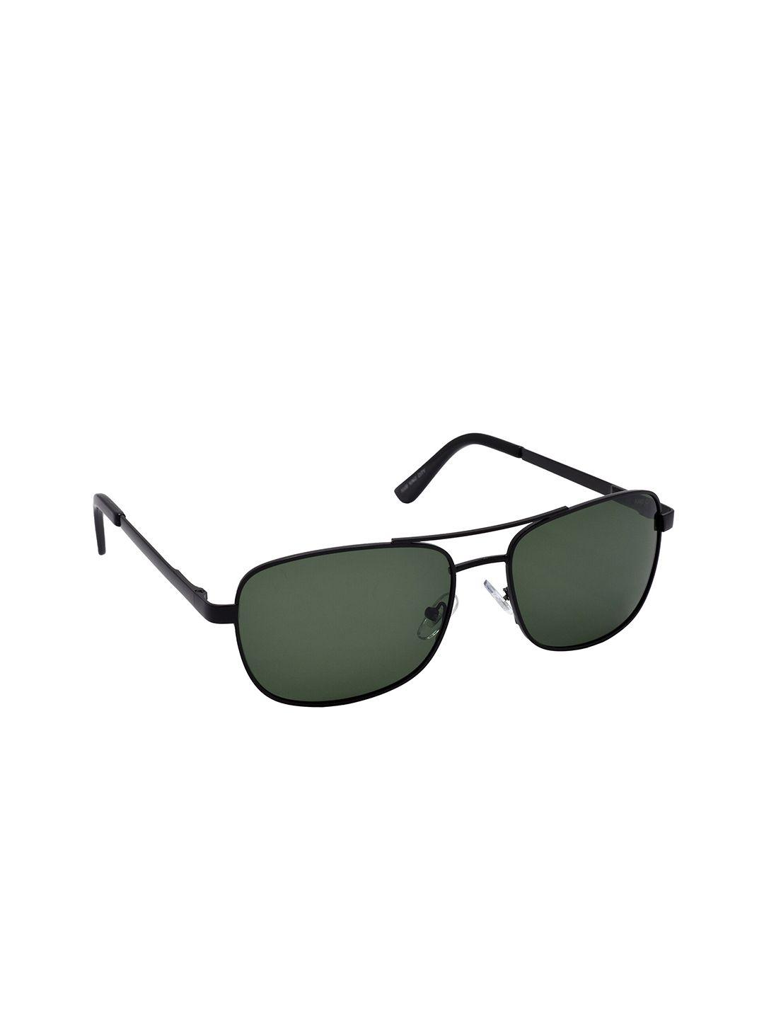 hrinkar unisex rectangle sunglasses with polarised and uv protected lens