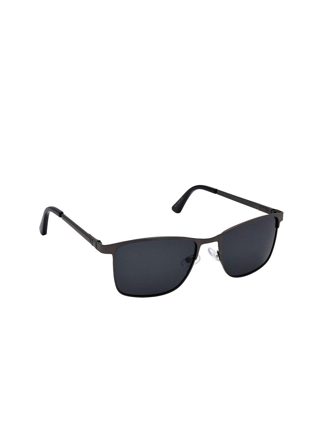 hrinkar unisex rectangle sunglasses with polarised and uv protected lens