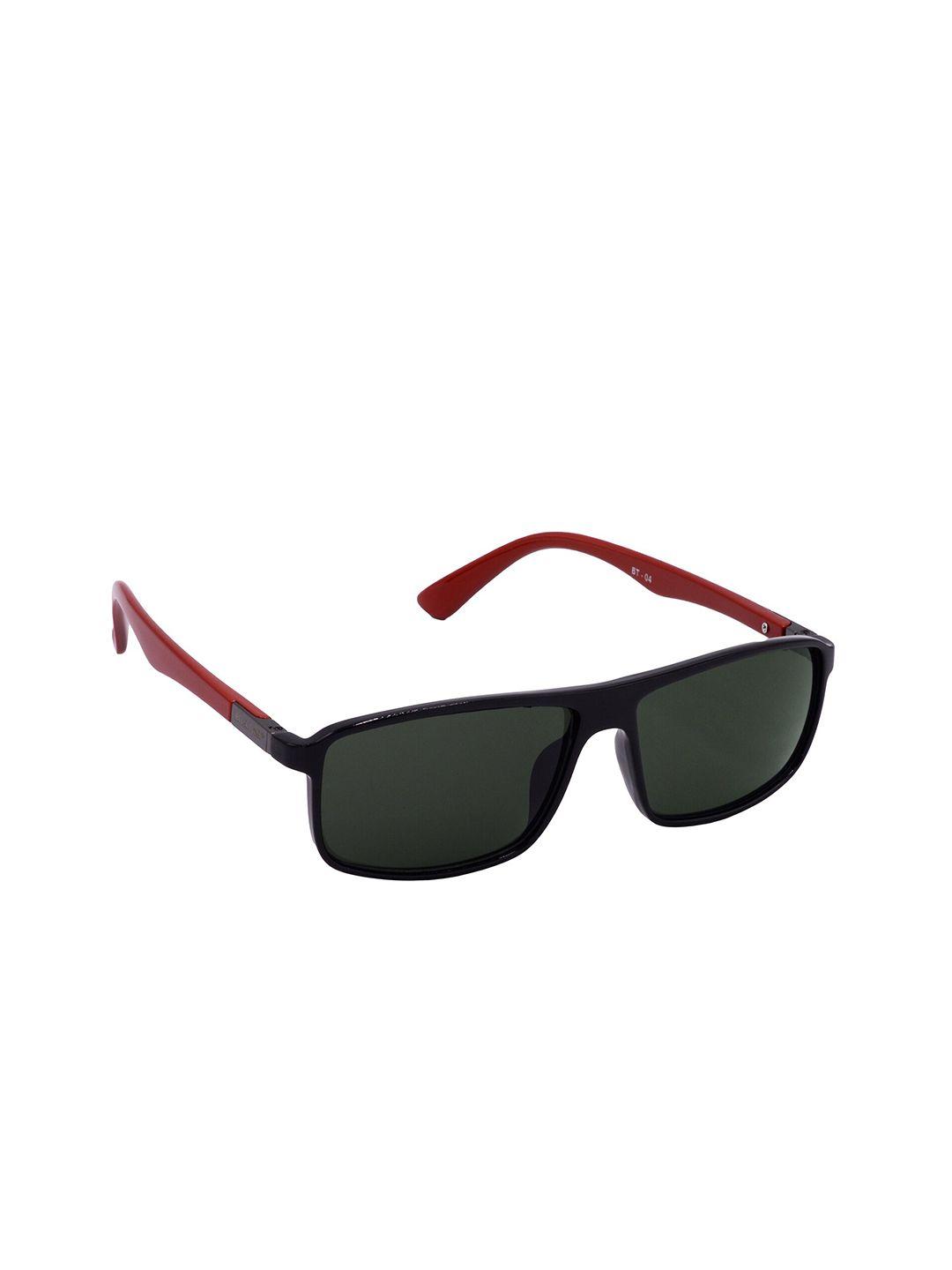 hrinkar unisex rectangle sunglasses with uv protected lens