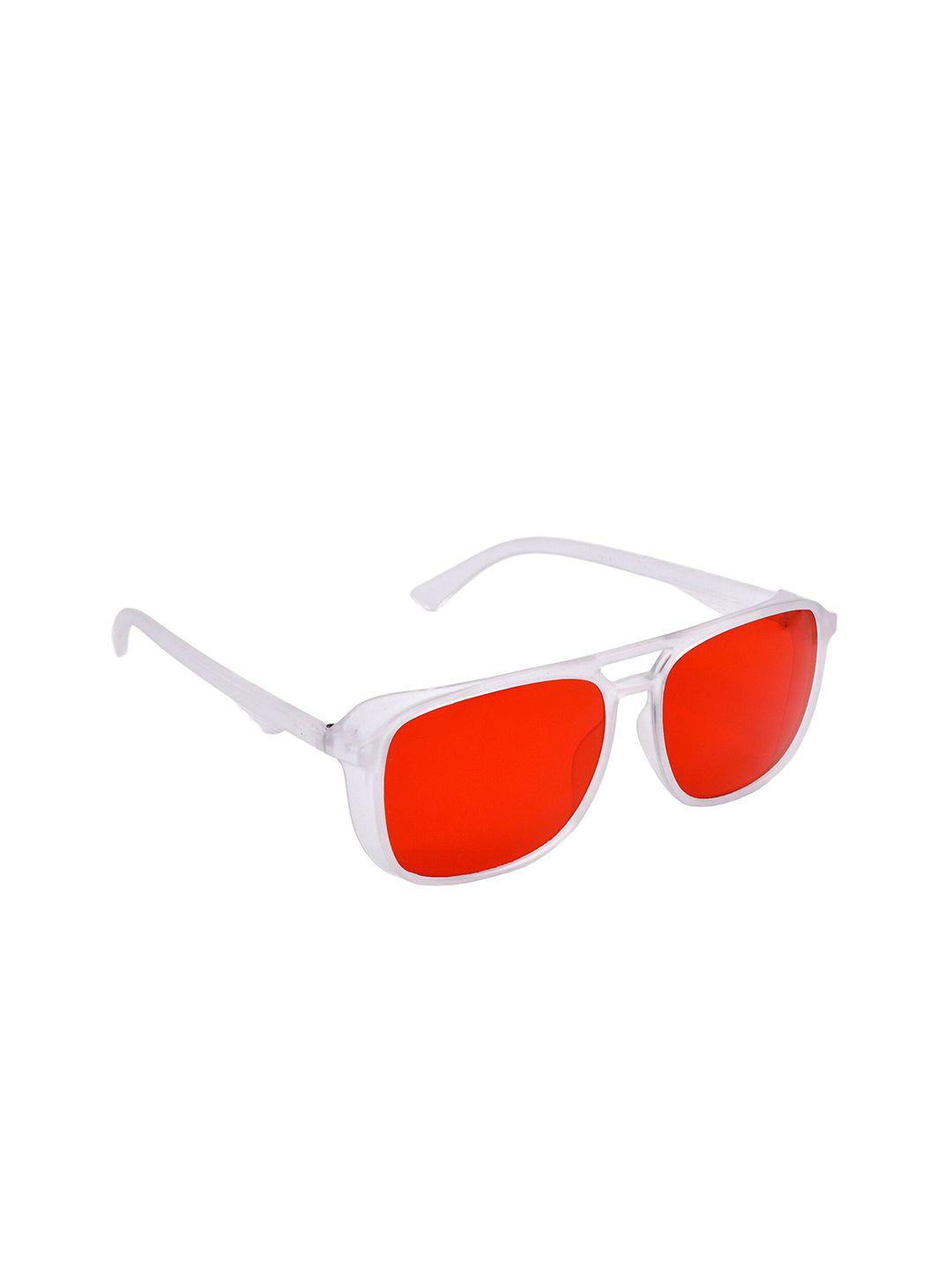 hrinkar unisex rectangle sunglasses with uv protected lens