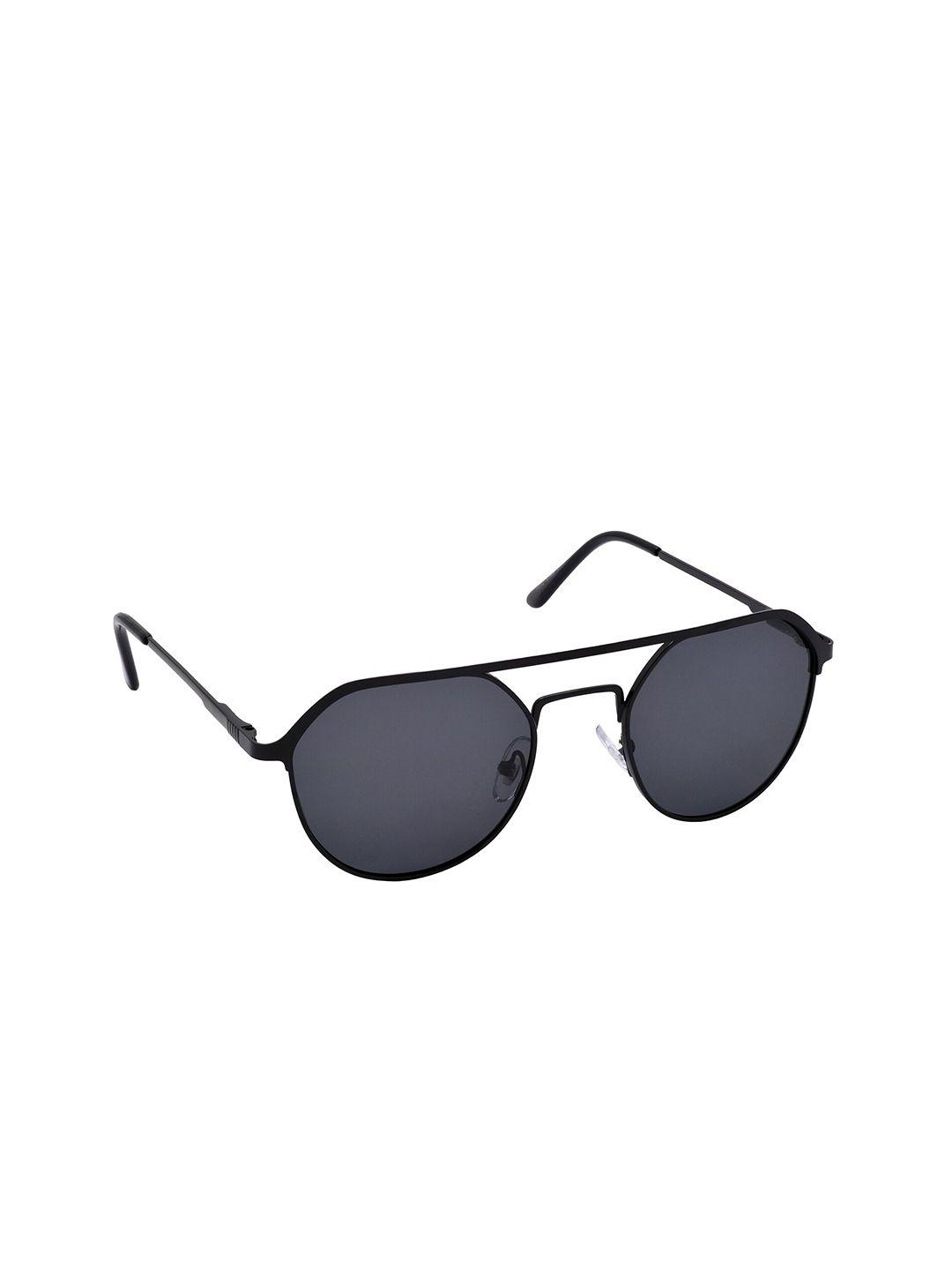 hrinkar unisex round sunglasses with polarised and uv protected lens