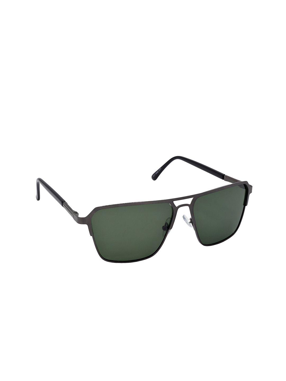 hrinkar unisex square sunglasses with polarised and uv protected lens