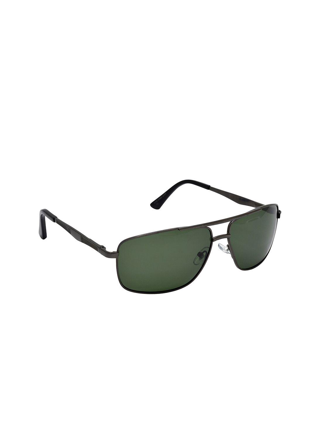 hrinkar unisex square sunglasses with polarised and uv protected lens