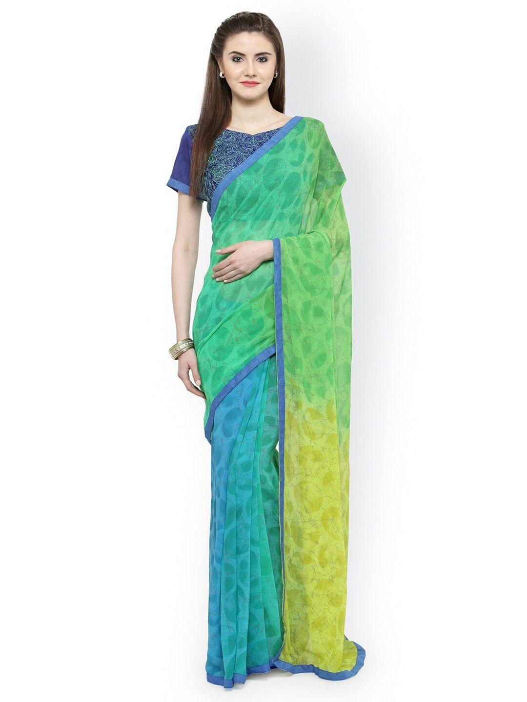 hritika abstract printed saree