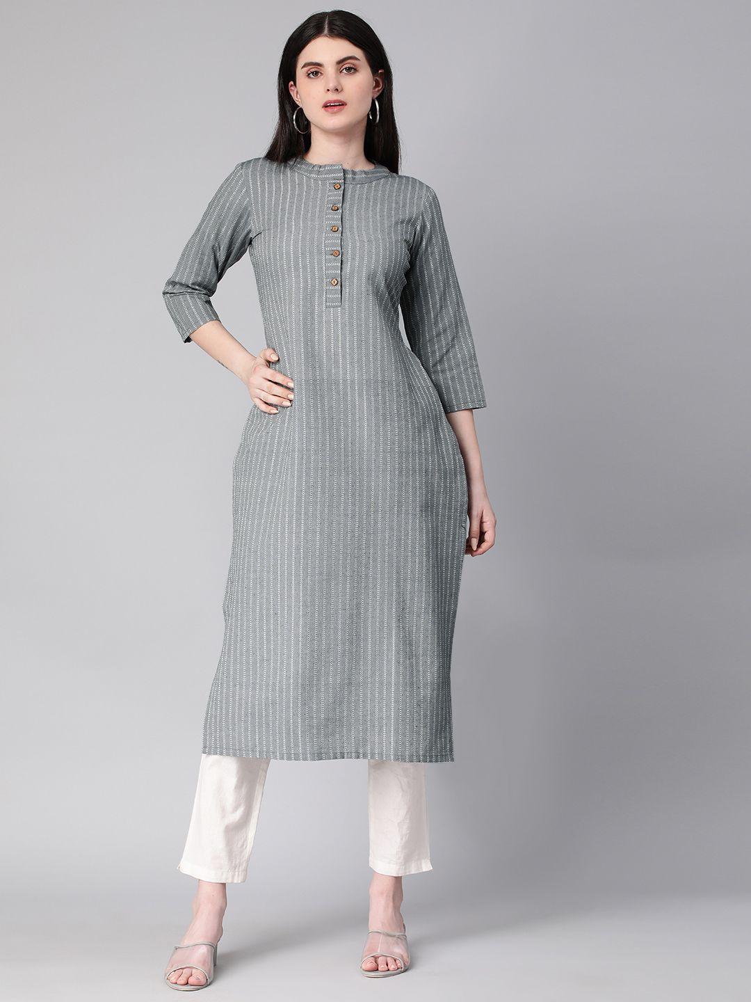 hritika striped kurta