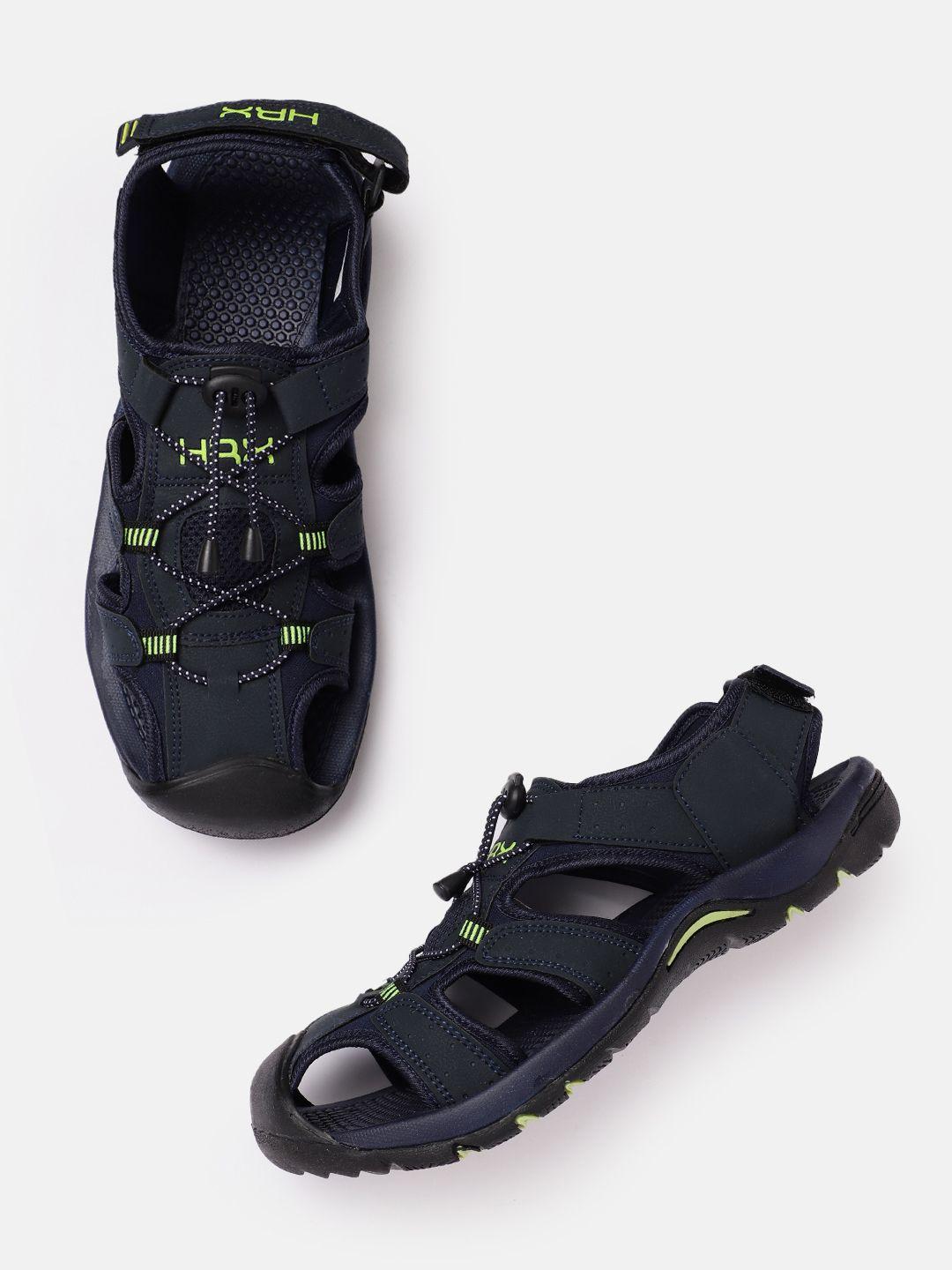 hrx by hrithik roshan men woven design fisherman sports sandals
