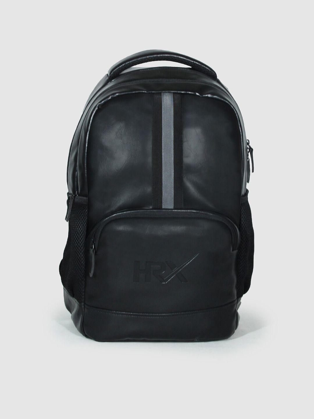 hrx by hrithik roshan padded pu backpack