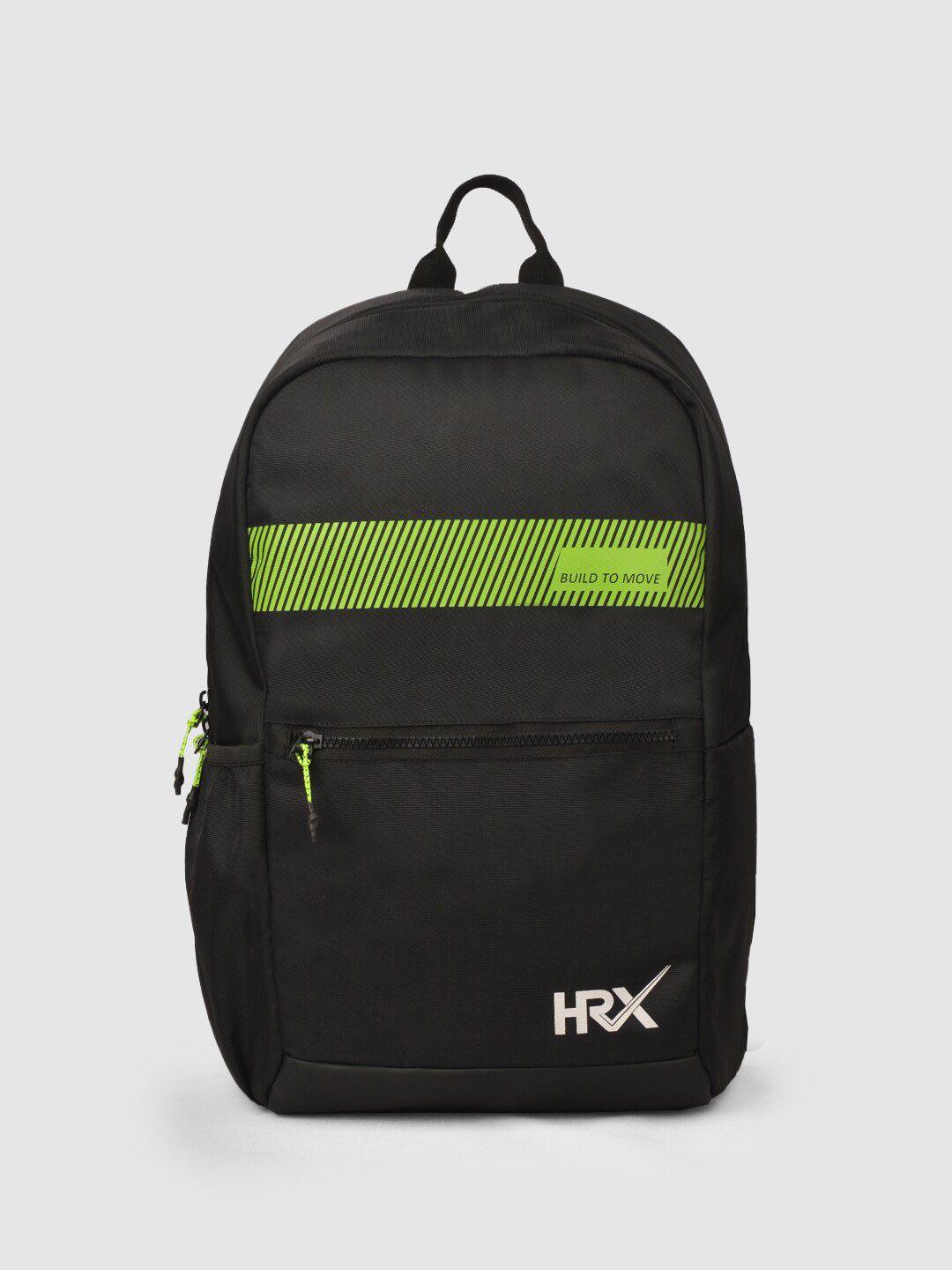 hrx by hrithik roshan printed medium backpack