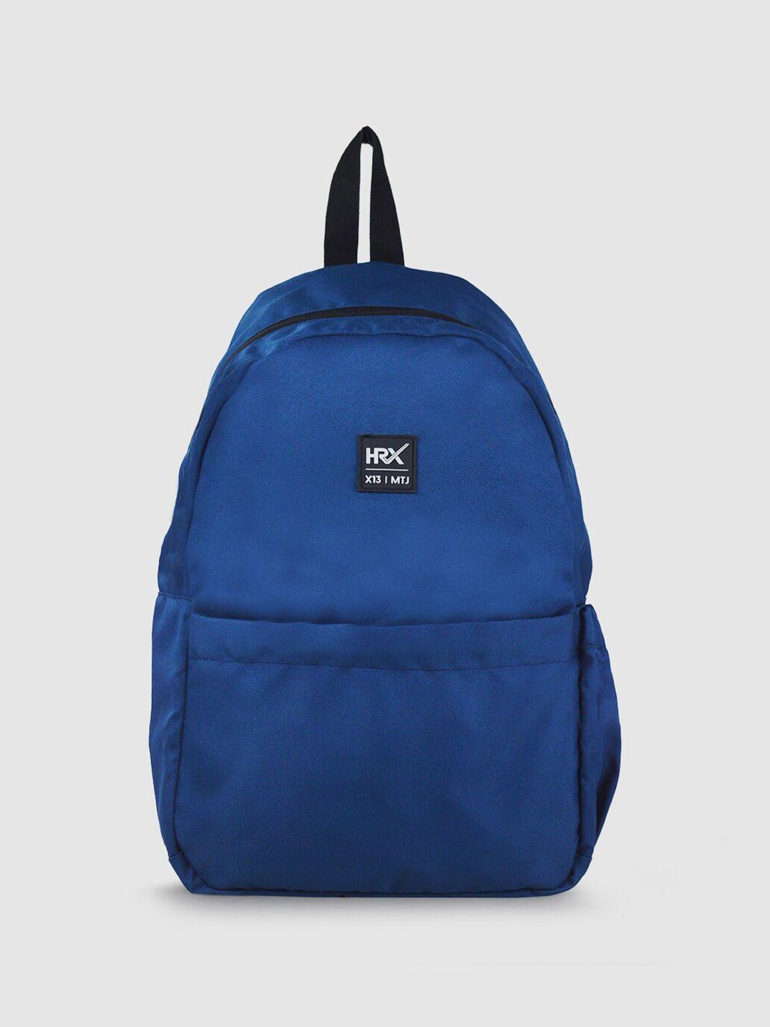 hrx by hrithik roshan unisex blue backpack