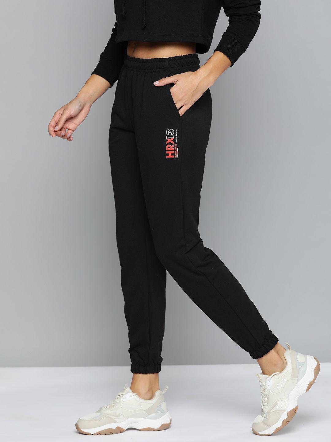 hrx by hrithik roshan women solid lifestyle joggers