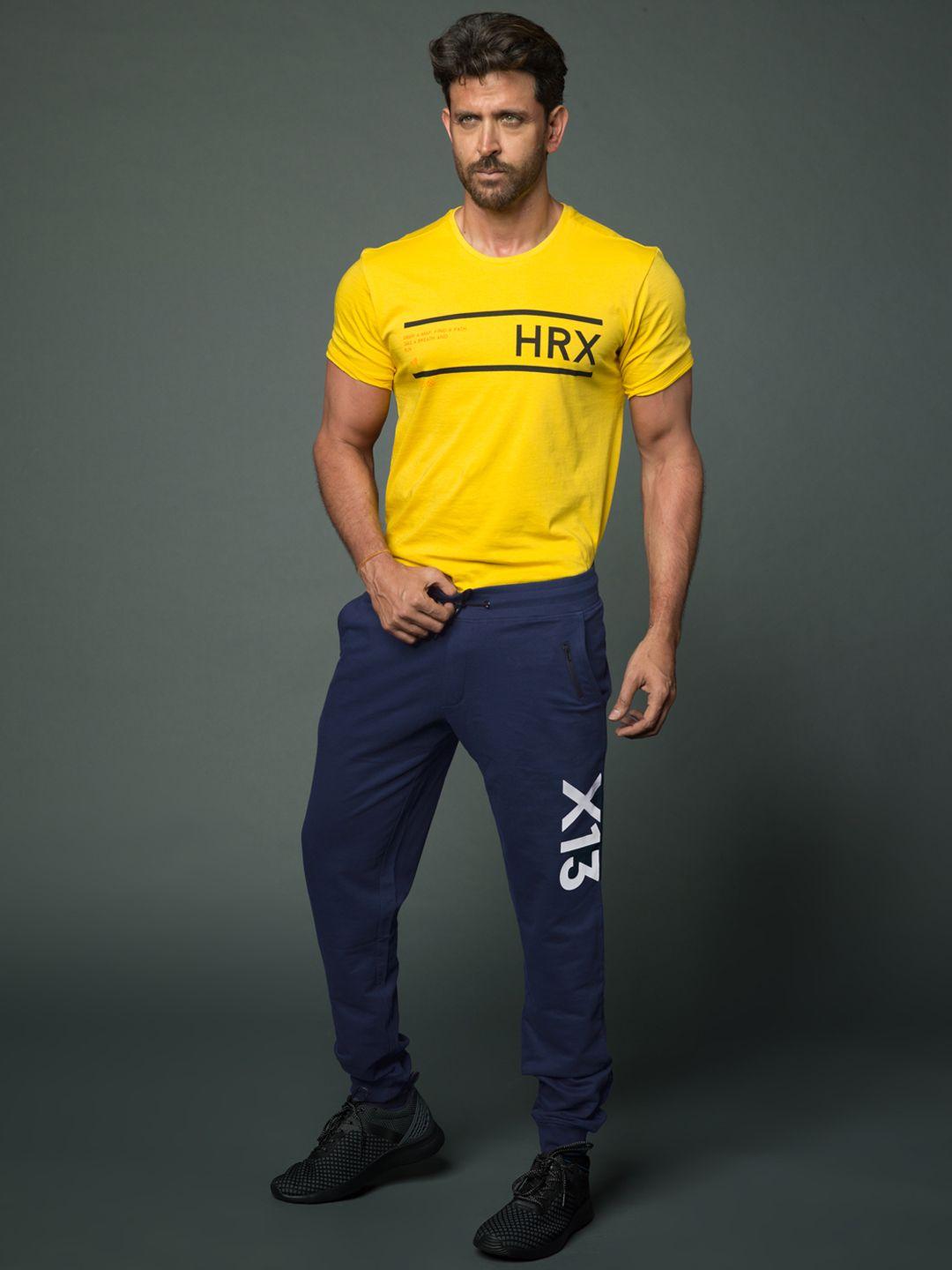 hrx active by hrithik roshan navy joggers