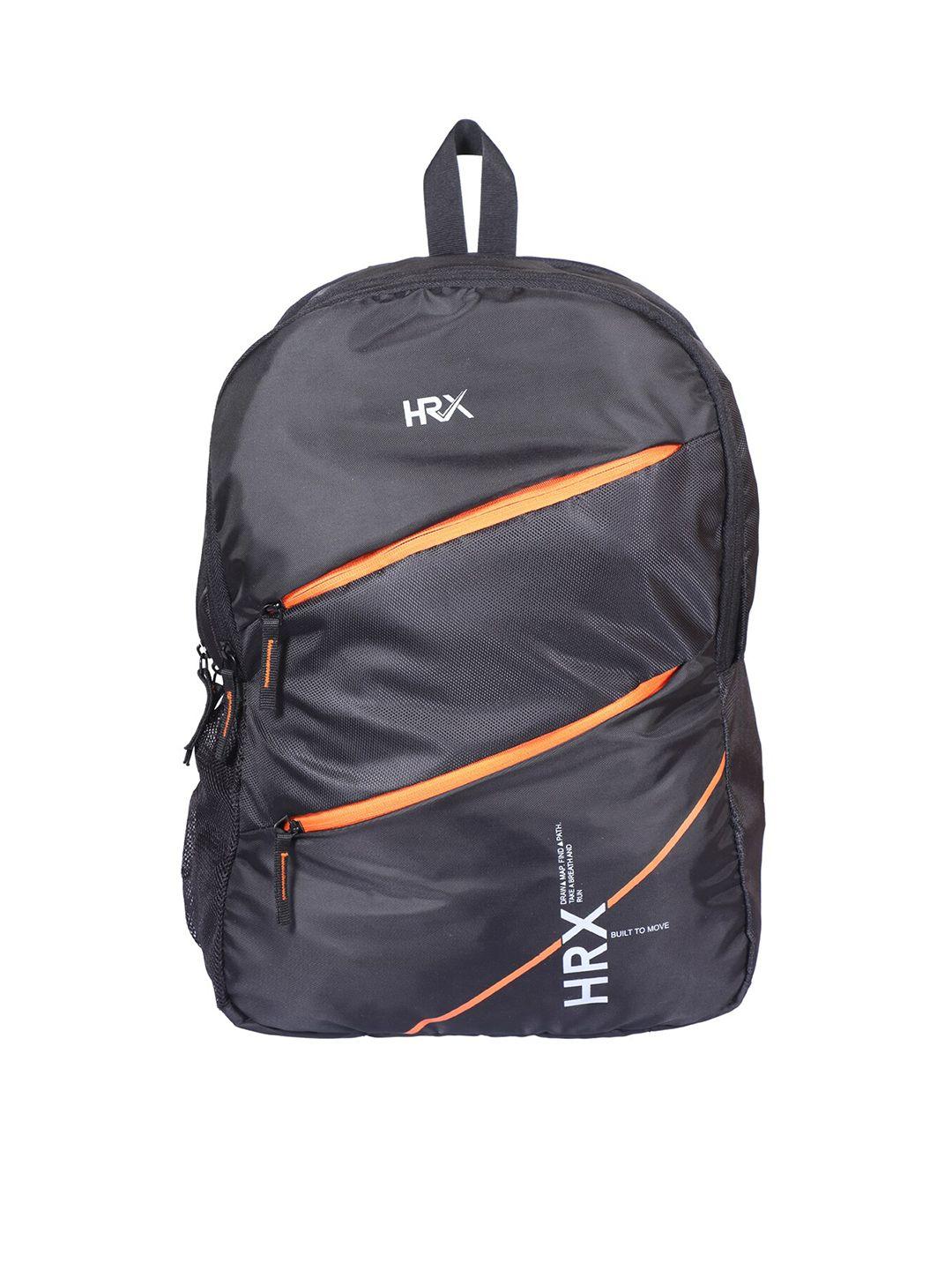 hrx by hrithik roshan brand logo water resistant large size backpack