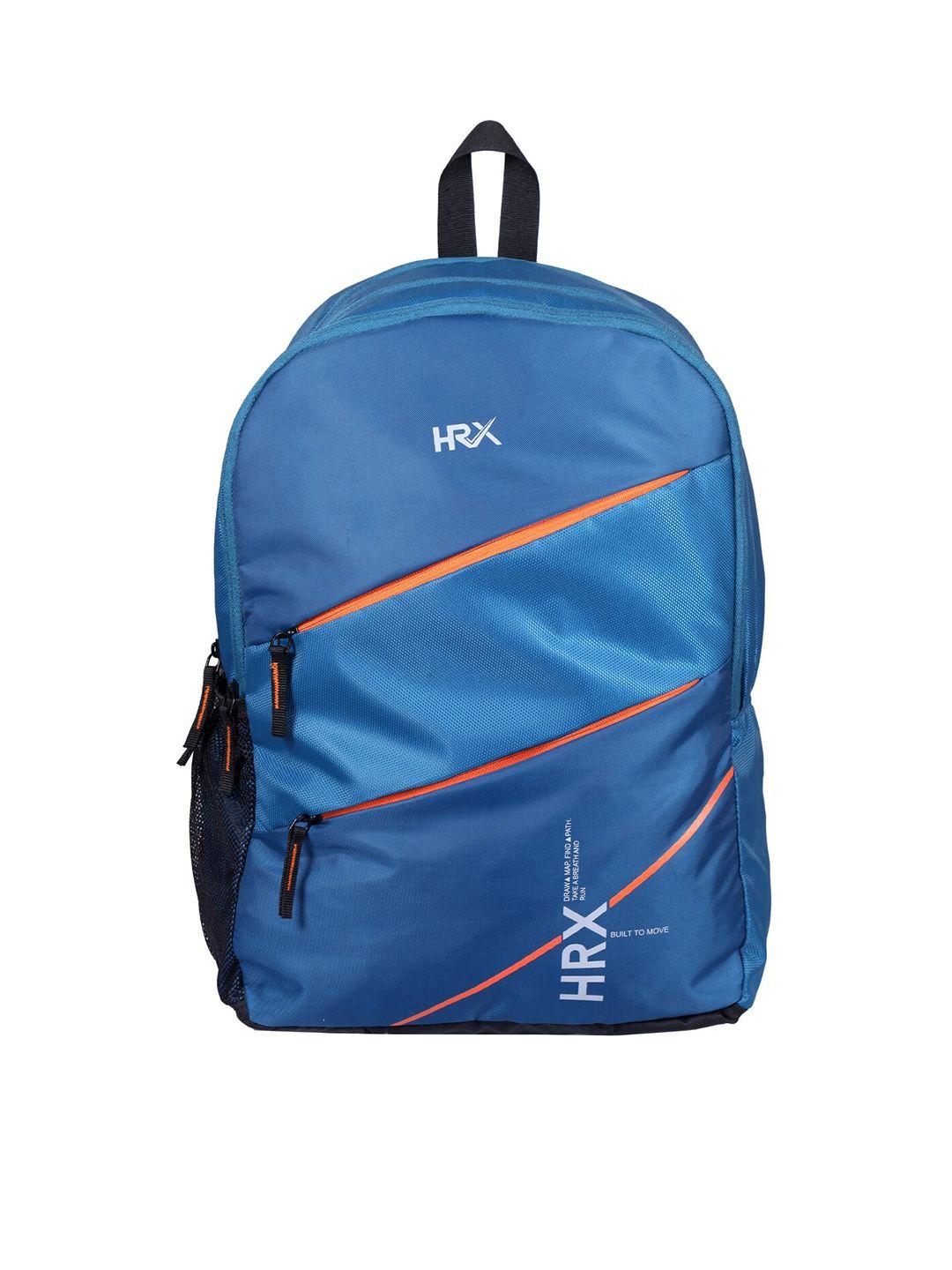 hrx by hrithik roshan brand logo water resistant large size backpack