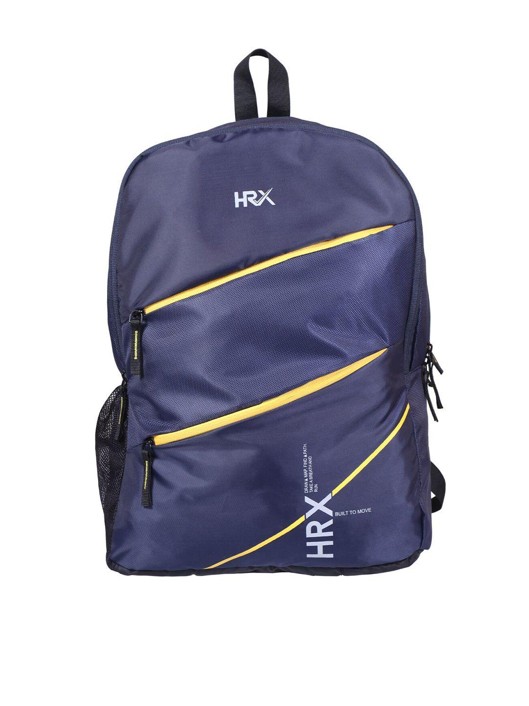 hrx by hrithik roshan brand logo water resistant large size backpack