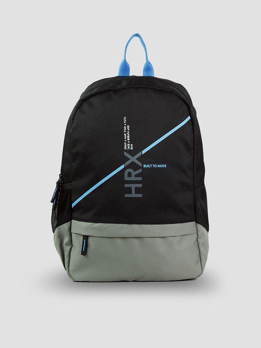 hrx by hrithik roshan colourblocked backpack